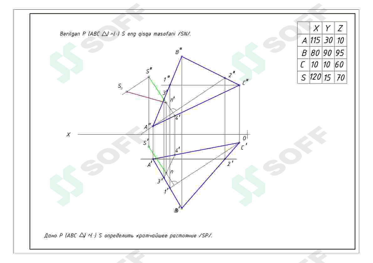 Chizma geometriya albom 5