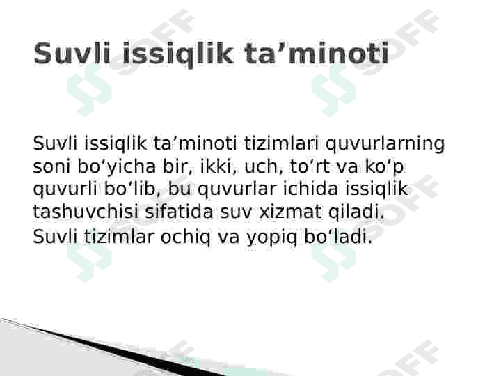 ISSIQLIK TA’MINOTI TIZIMLARINI ROSTLASH 5