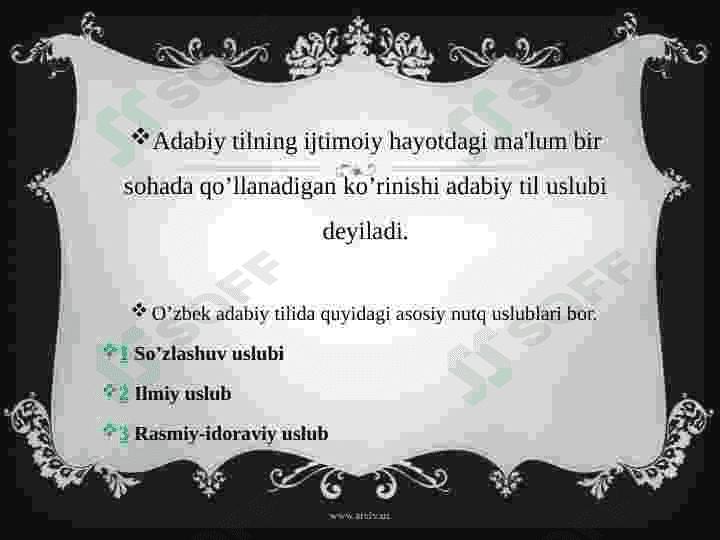 So’zlashuv nutq uslubi 5