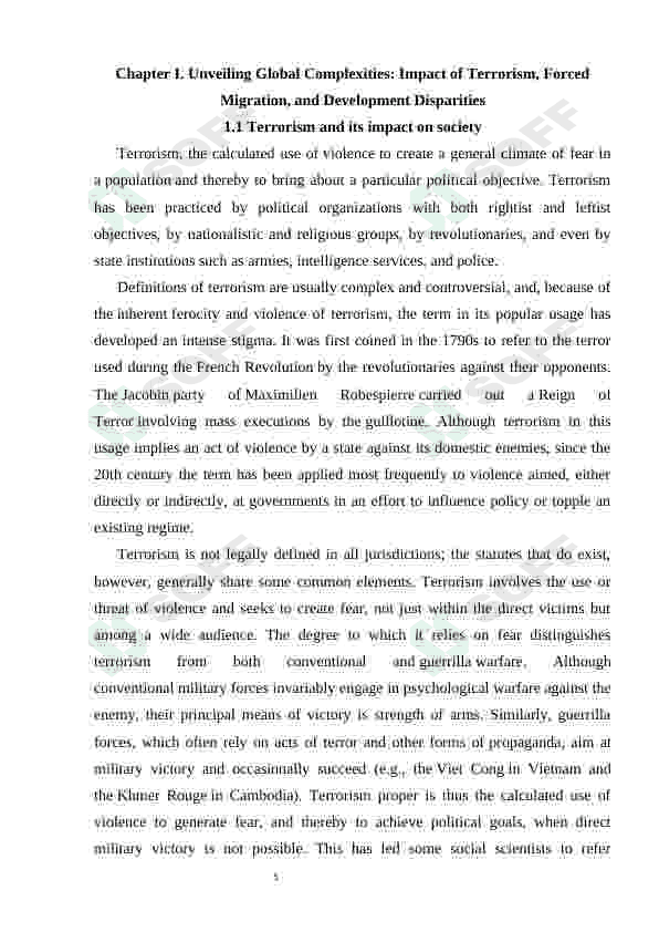 Global issues 5
