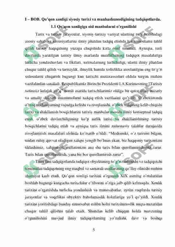 Qo'qon xonligi manbalarda o'rganilishi 5