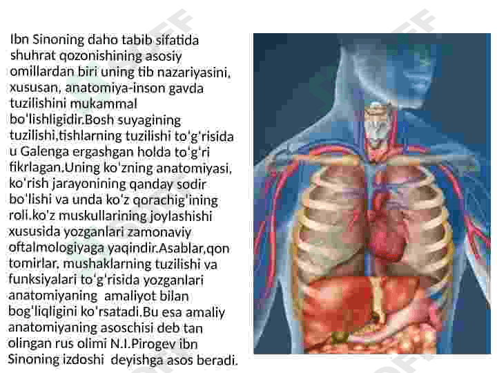 Ibn Sino taʼlimotida umumiy davolash usullari 5