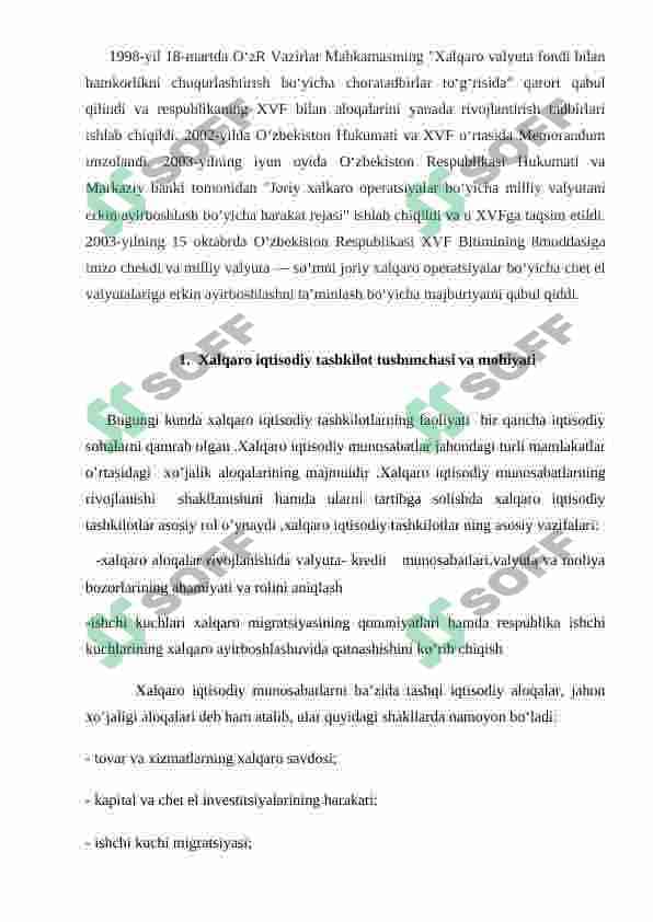 Xalqaro iqtisodiy tashkilotlar va ularning vazifalari 5