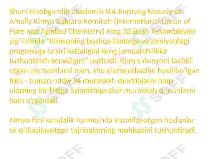 Kimyo fanini rivojlanish tarixi 6