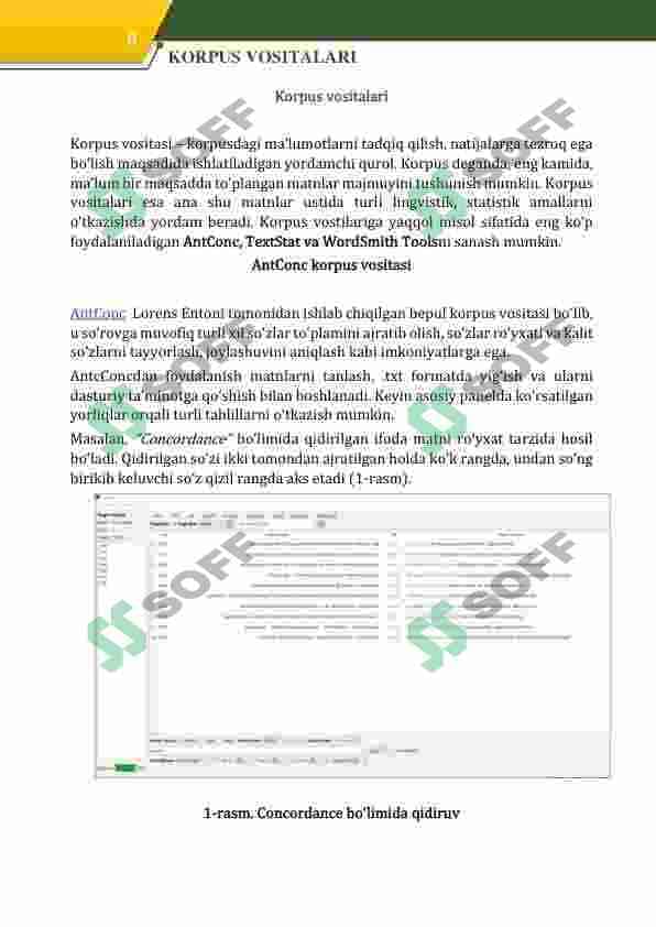 Korpus lingvistikasi. Qo'llanma 6