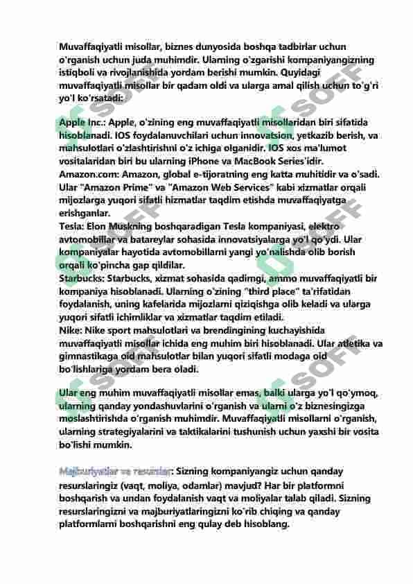 BIZNESDA SMM, MARKETING va BRANDING 6