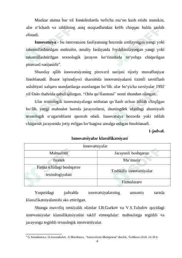 Innovatsion menejmentning mohiyati va vazifalari 6