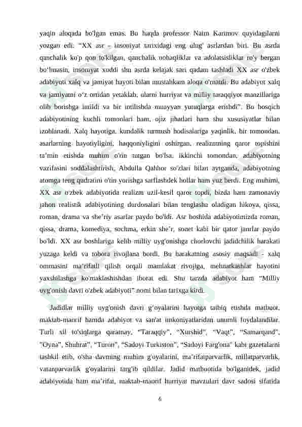 Tavallo va jadid adabiyoti 6