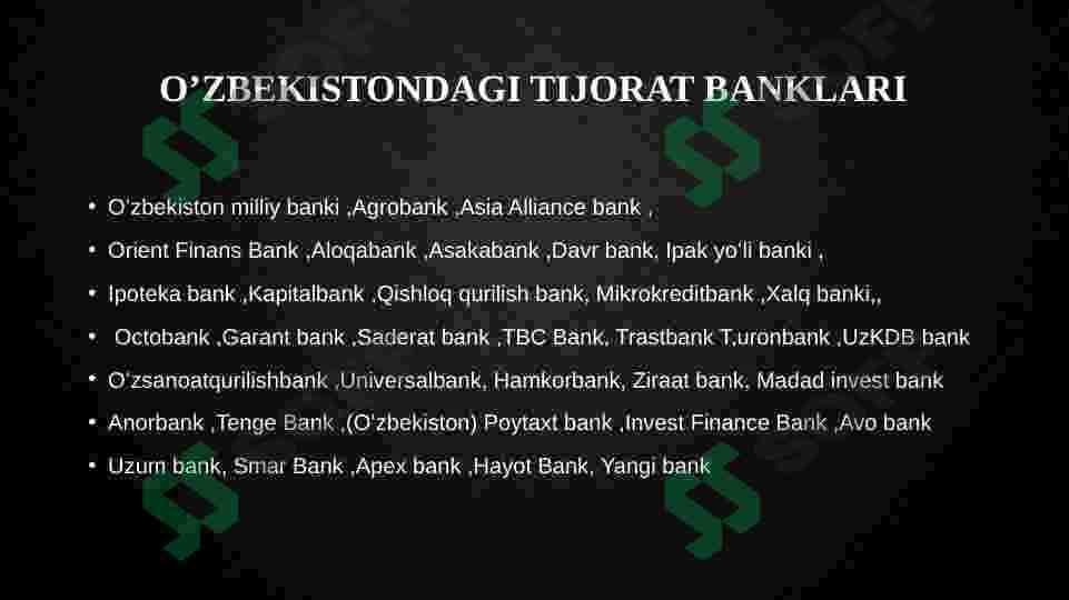 Tijorat banklari 6