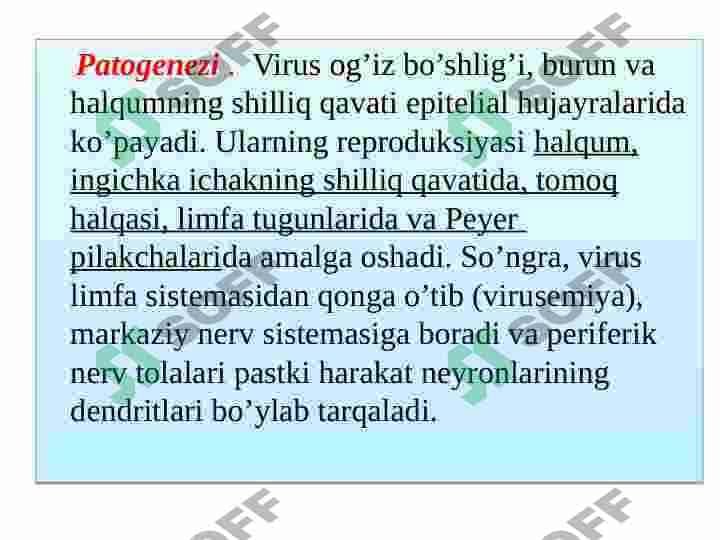 Polimielit kasalligi va uning bolalardagi xususiyatlari 6