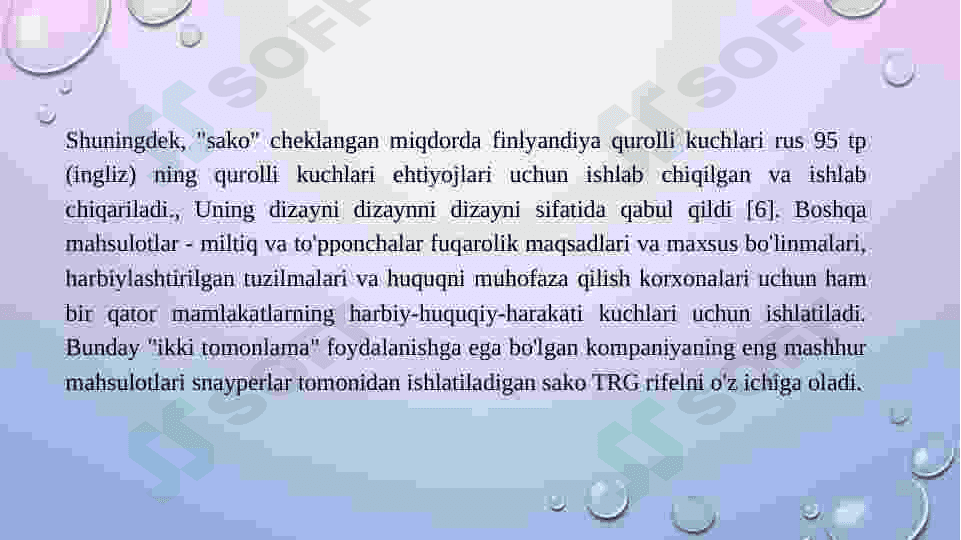 Sako quroli 6