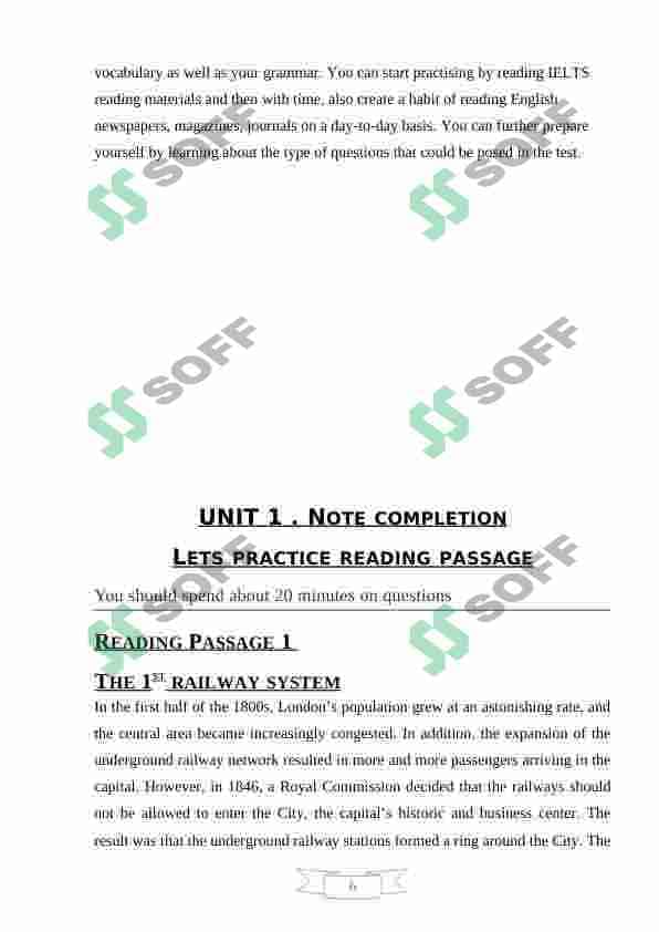 IMPROVING READING AND WRITING  SKILLS 6