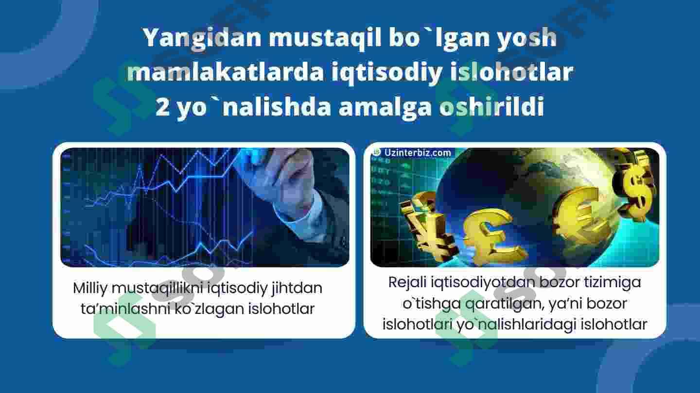 O’zbekistonda iqtisodiy islohotlar xususiy mulkchilikning shakllanishi 6
