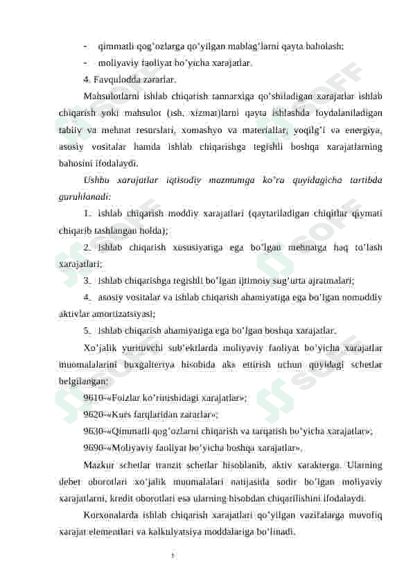 Ustama xarajatlar hisobi 6