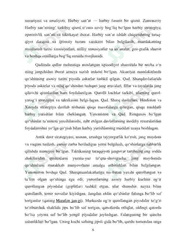 QUROL VA QUROLSIZ SAF USULLAR VA HARAKATLARI 6