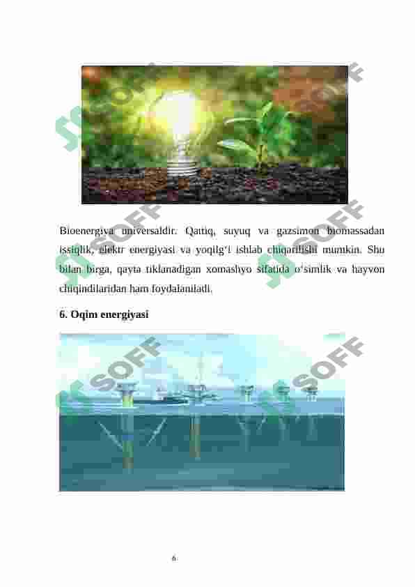 Muqobil energiya manbalari 6