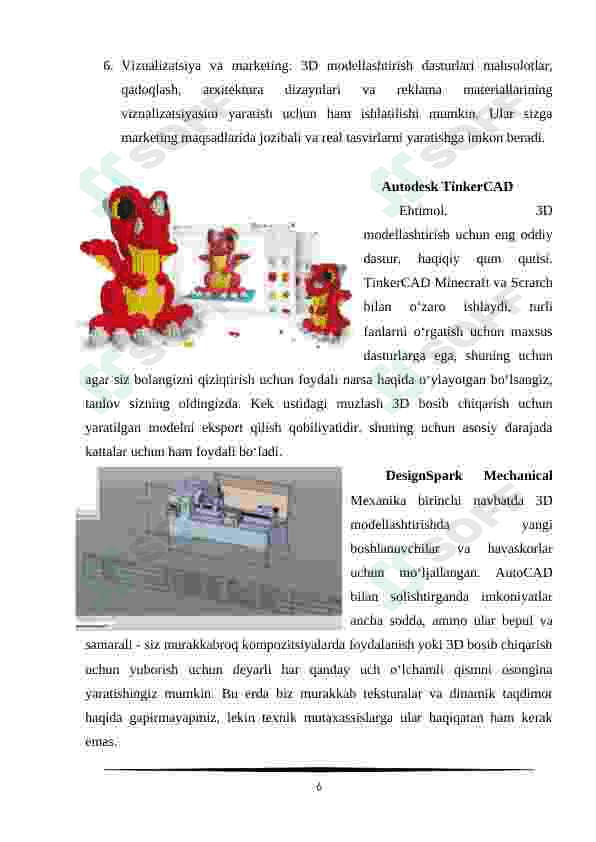 Sketch Up dasturida uch oʻlchovli obyektlar yaratish 6