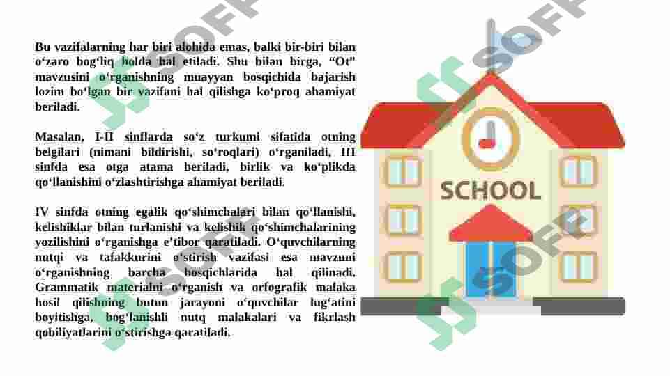 OT SO’Z TURKUMIGA OID MASHQLAR TASNIFI 6