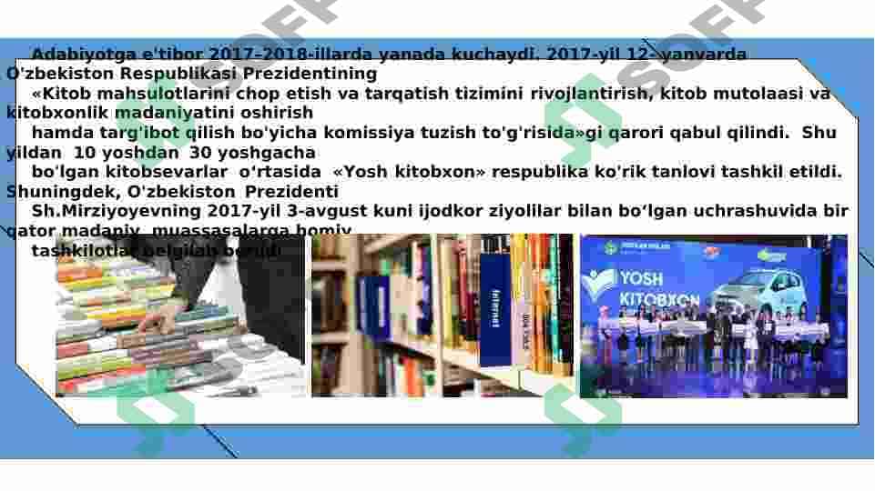 O'zbekistonning ma'naviy va madaniy taraqqiyoti 6