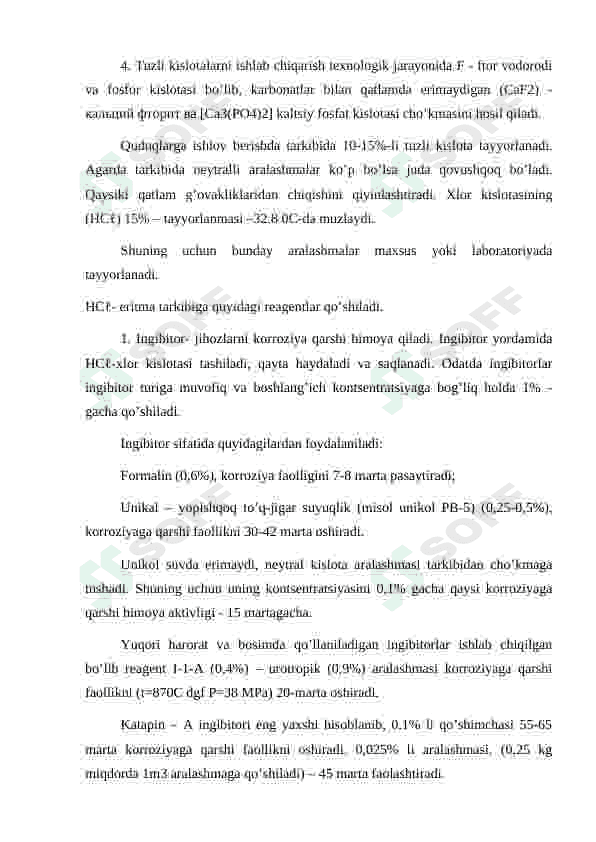 Quduq tubiga mexanik ta'sir etish va uning samaradorligi 6