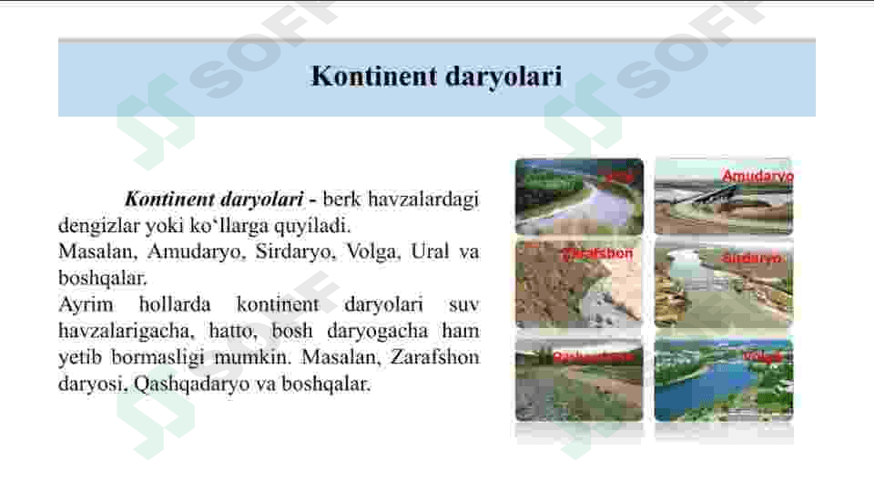 DARYO SISTEMASI VA HAVZASINING MORFOMETRIK PARAMETRLARI 6