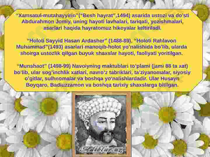 alisher navoiy hayoti va ijodi 6