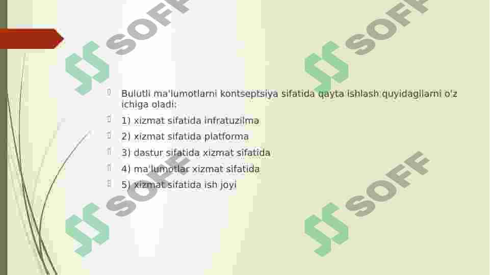 Bulutli va blokcheyn texnologiyalari bilan ishlash. 6