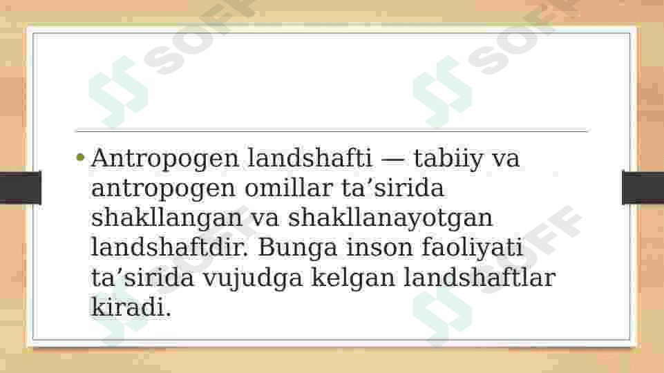 Landshaftning tabiiy shakillanishi 6