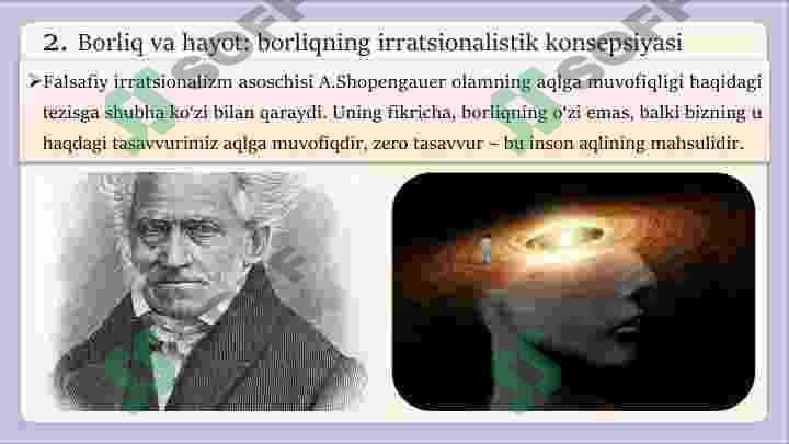 Falsafa tarixida borliq muammosi va yondashuvlar 6