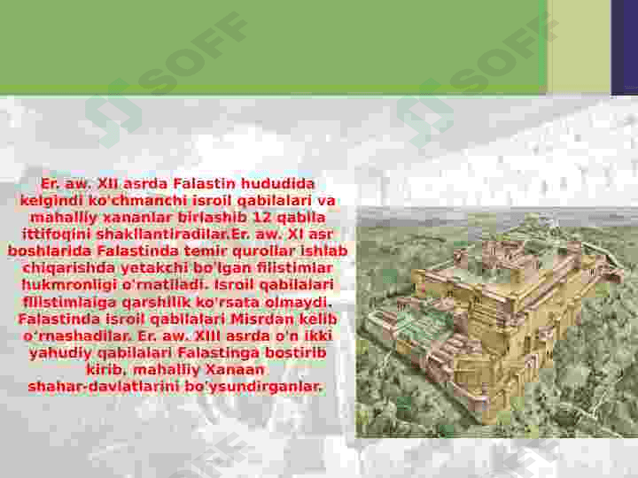 Qadimgi Isroil-Yahudiy Podsholigi 6