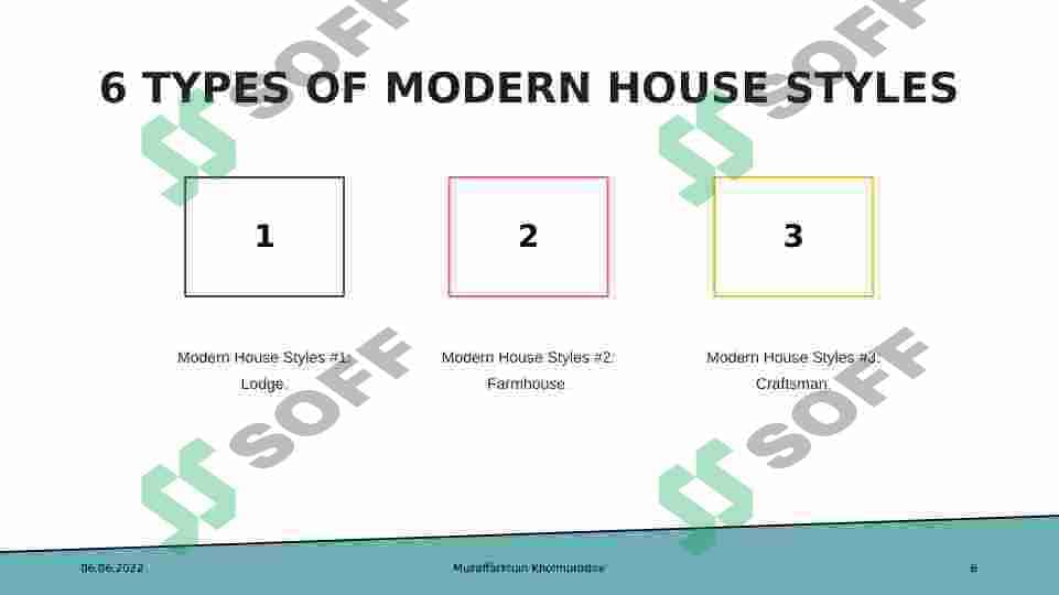 Modern house design. Zamonaviy uy dizayni. 6