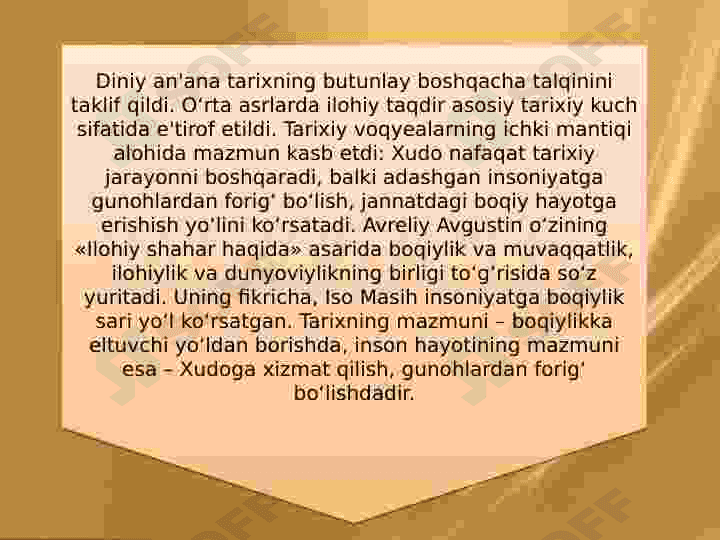 TARIX FALSAFASI VA FALSAFA TARIXI UYG‘UNLIGI 6