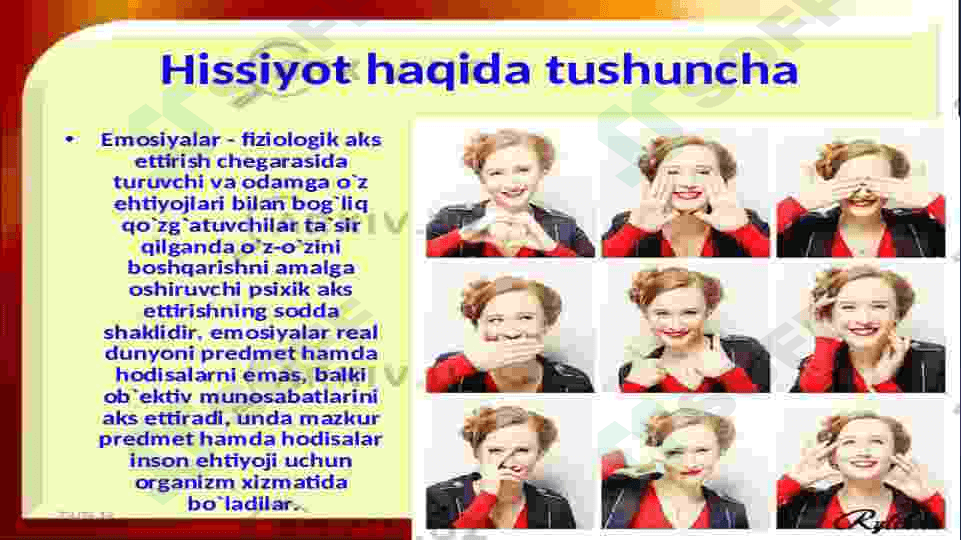 Psixika haqida umumiy tushuncha 6
