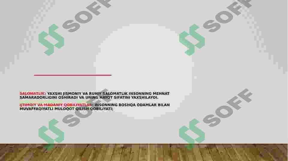 Inson kapitalini shakllantirish asoslari 6