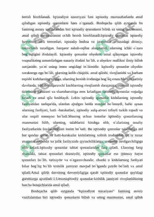 Iqtisodiy qonunlar va jarayonlarning ilmiy bilishning usullari 6