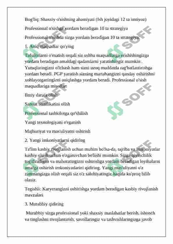 Yetakchilikni rivojlantirishda ta'sir etuvchi omillar 6