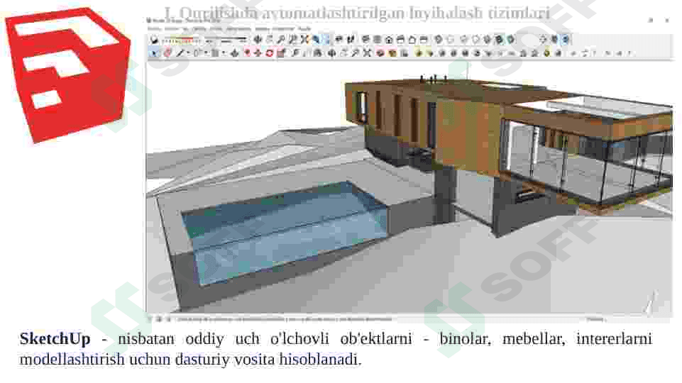QURILISHDA AVTOMATLASHTIRILGAN LOYIHALASH TIZIMLARI. 7