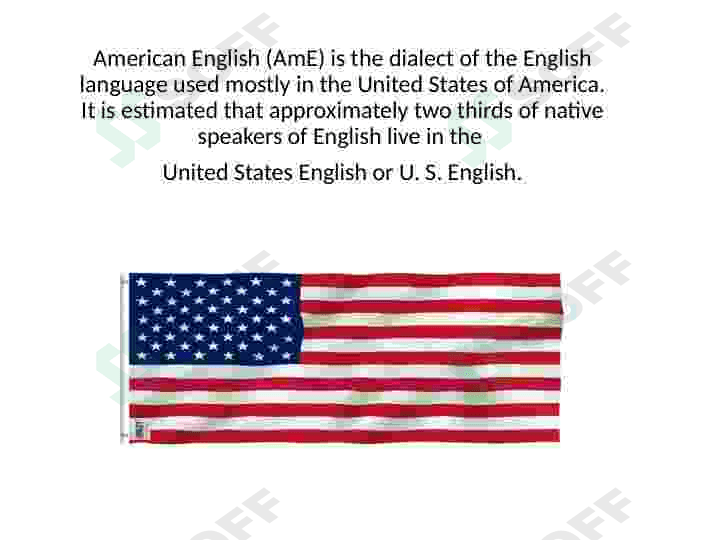 Spread of English in America 7