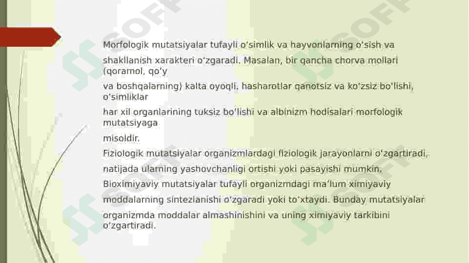 Tabiiy va jinsiy tanlanish nazariyalari 7