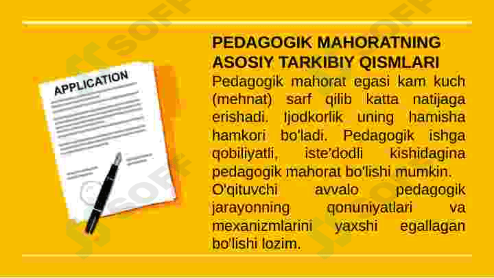 Pedagogik mahoratning tuzilishi va turlari 7