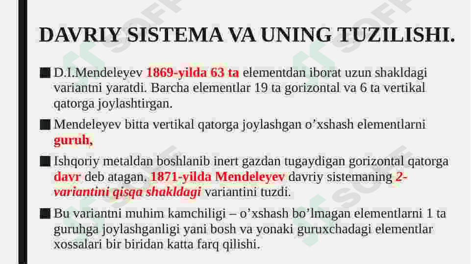 DAVRIY SISTEMA VA DAVRIY QONUN 7