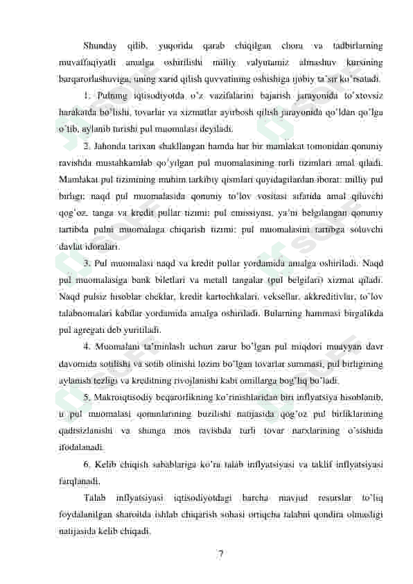 Valyuta kursi 7