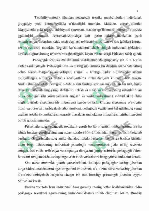 Pedagogik texnika 7