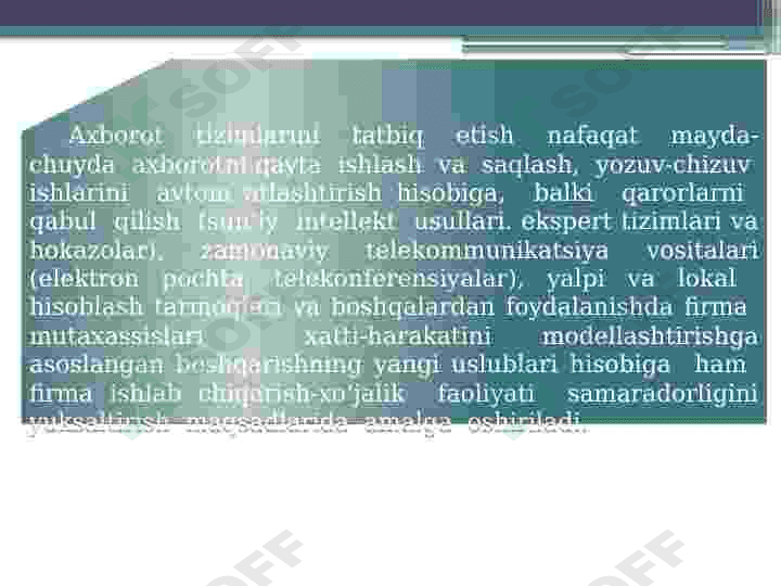 Qurilishda axborot tizimlari 7