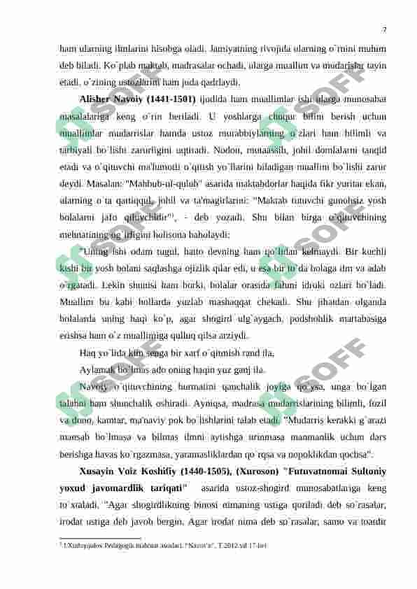 PEDAGOGIK MAHORAT FANI HAQIDA TUSHUNCHA 7