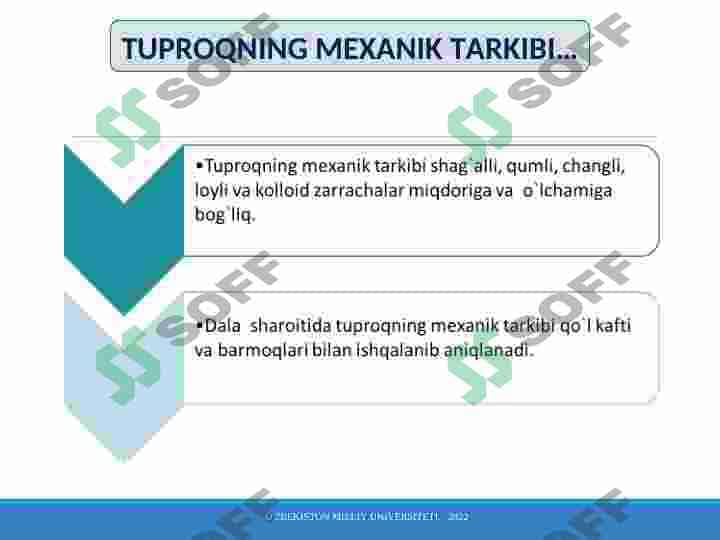 Tuproq morfologiyasi va tarkibi 7
