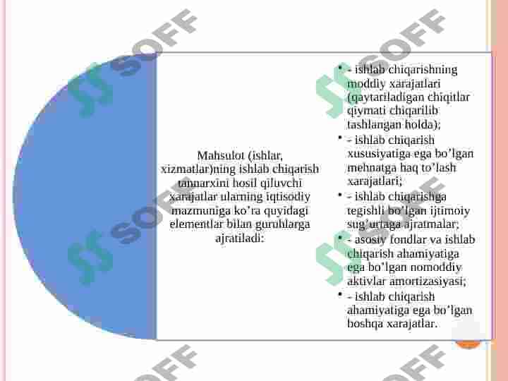 BOZOR SHAROITIDA NARX (BAHO)LARNING SHAKLLANISHI 7