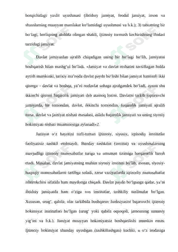 Davlatning kelib chiqishi haqida nazariyalar 7