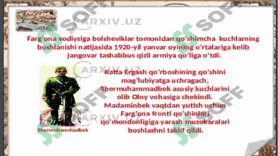 Farg'onada sovet Ittifoqi tizimiga qarshi qarshilik 7