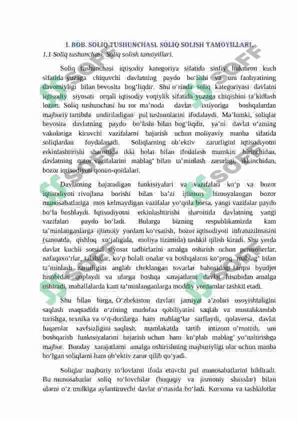 Soliq solish tamoyillari va soliq imtiyozlari 7